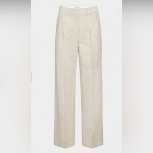 COPY - effortless linen cream pants